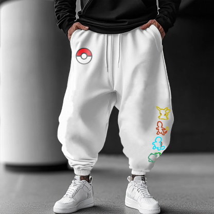 Unisex Casual Anime Streetwear Pants-AnimeClothe