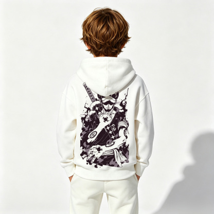 One Piece Anime Graphic Hoodie for Trafalgar Law Kids Cartoon Print Cotton Tee