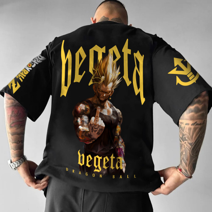 Unisex Anime Inspired Vintage T-Shirt