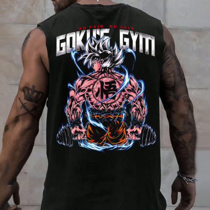 Unisex Anime Sleeveless Tank Top