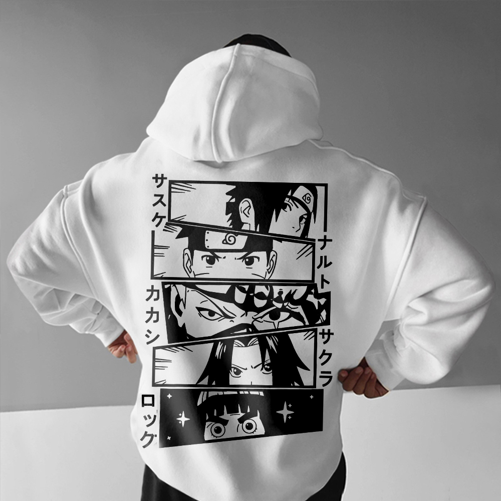 Unisex Oversized  Anime “Anime”  Print Hoodie