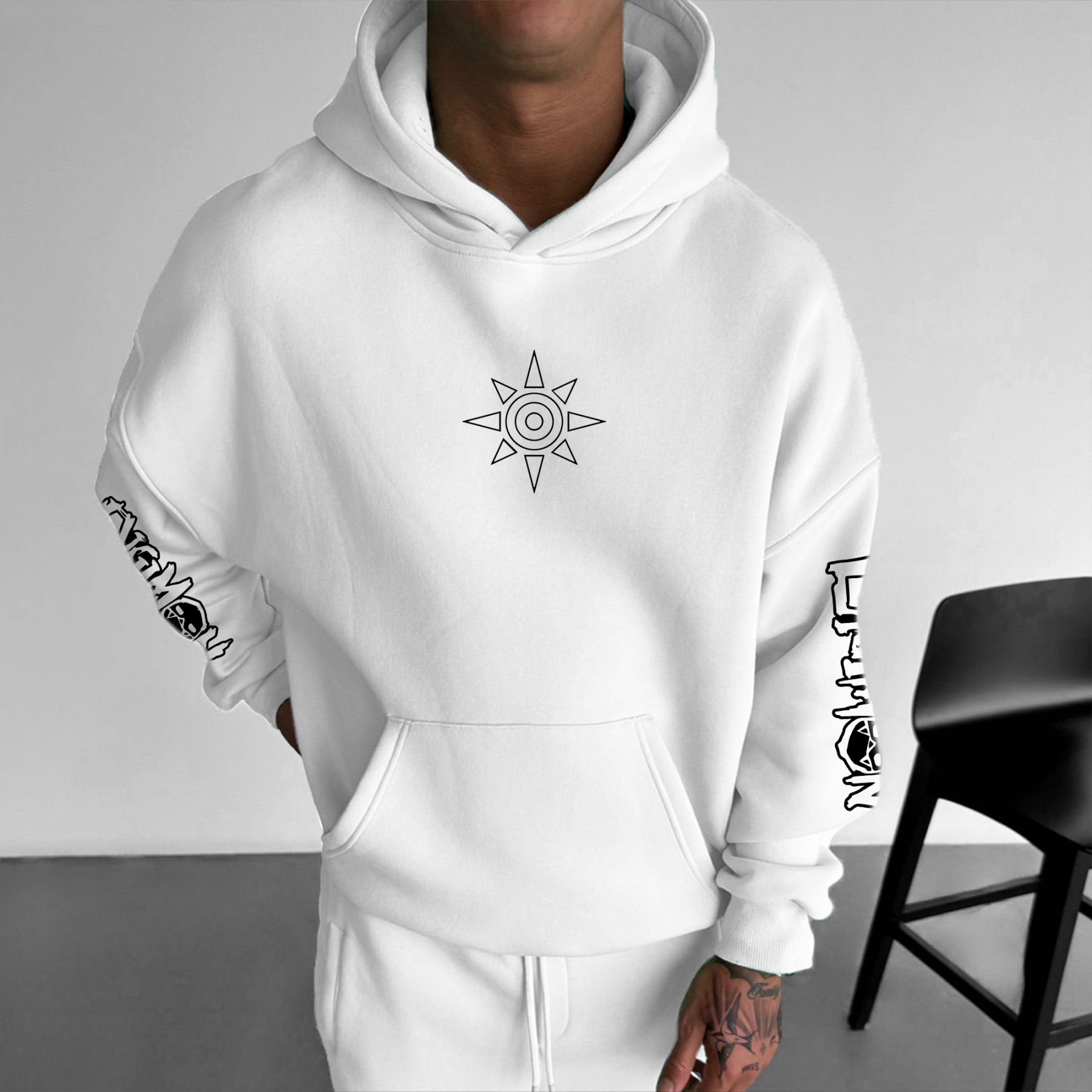 UnisexAnime Style Retro Hoodie-AnimeClothe