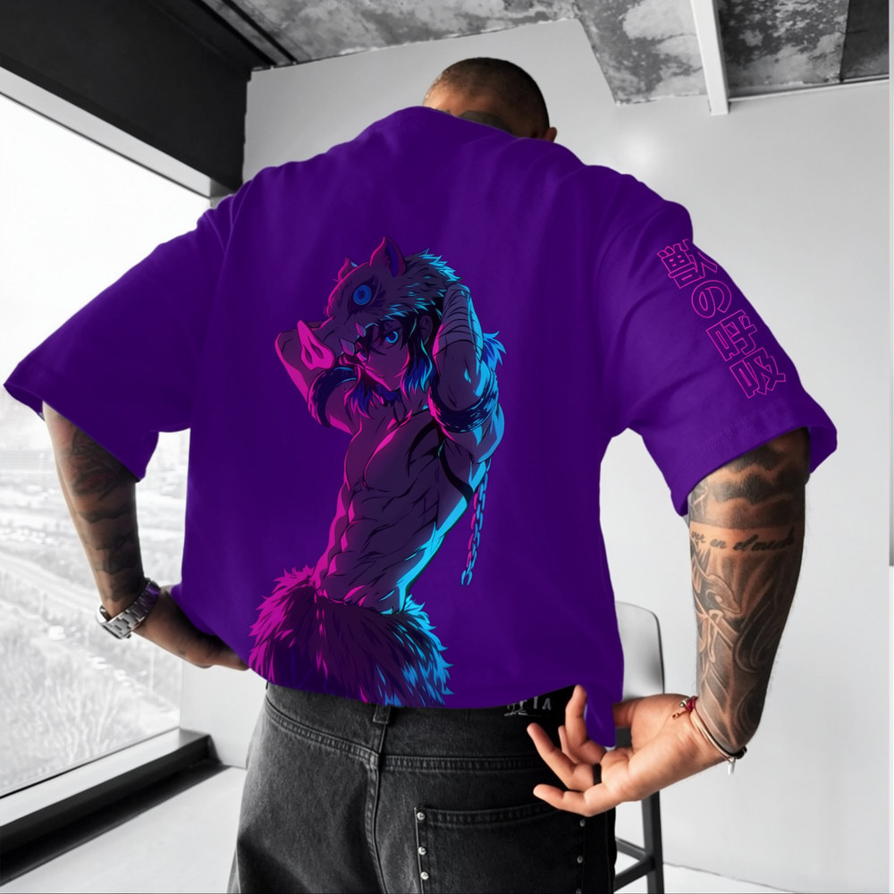Unisex Anime Inspired Vintage T-Shirt