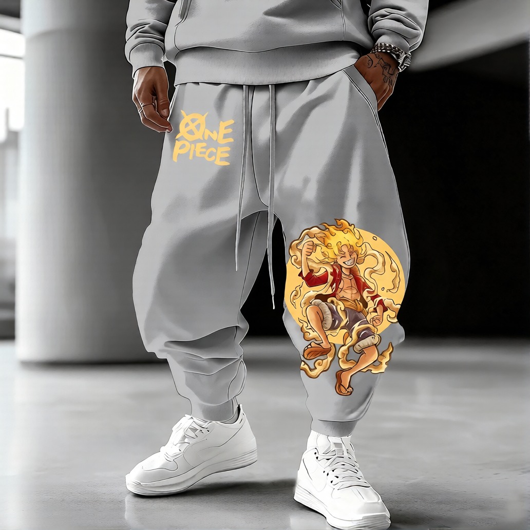 Unisex Anime Inspired Vintage Pants