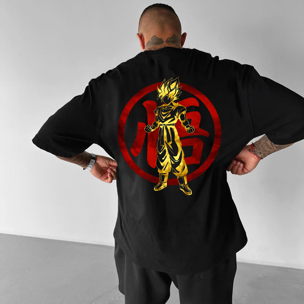 Unisex Anime Inspired Graphic Streetwear Vintage T-shirt