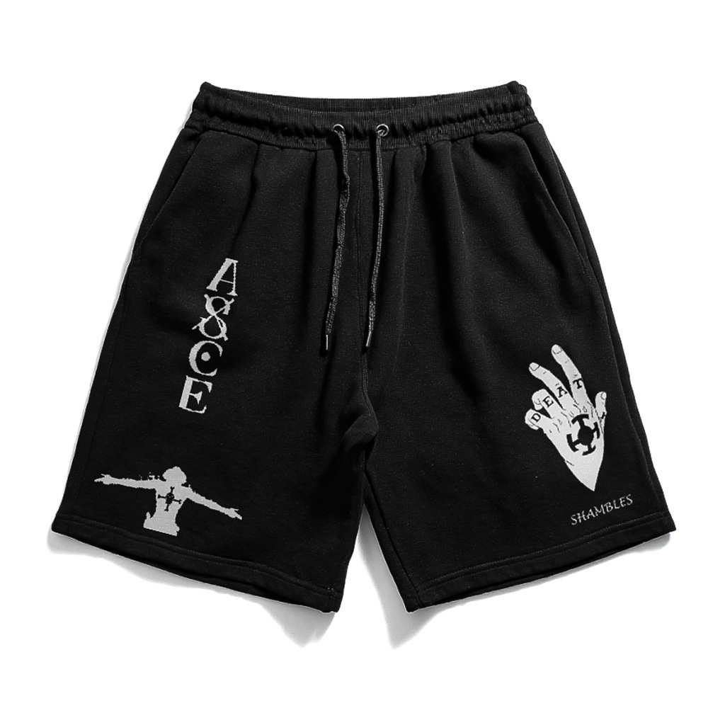 Anime-Inspired Graphic Shorts For Men - Perfect For Casual Wear And Anime Fans
