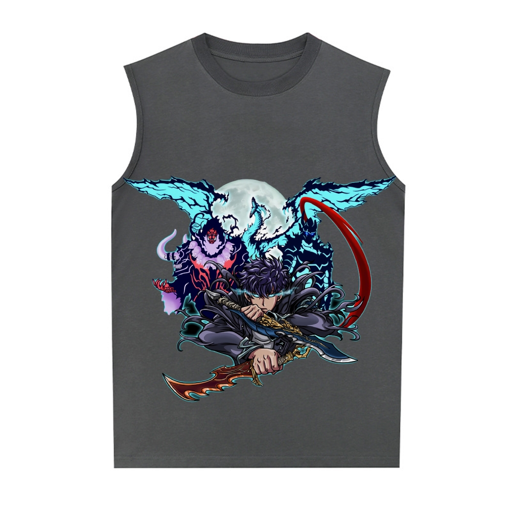 Men's Casual Gym Tank Top-AnimeClothe