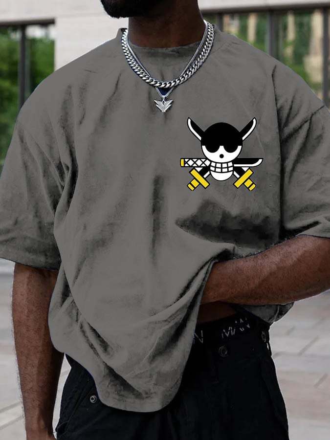 Unisex Anime Inspired Vintage T-Shirt