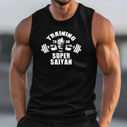 Unisex Anime Sleeveless Tank Top