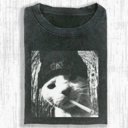 WACKY CAT T-SHIRT-ComicClothe