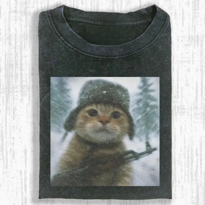 WACKY CAT T-SHIRT-ComicClothe