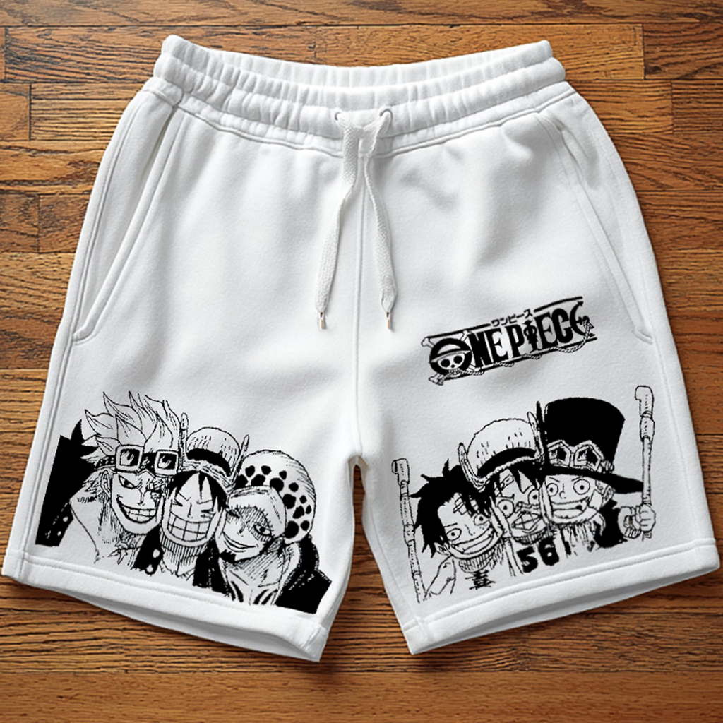 Anime Character Shorts For Casual Wear
