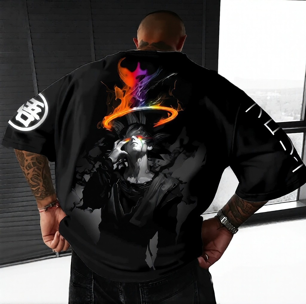 Unisex Anime Inspired Vintage T-Shirt