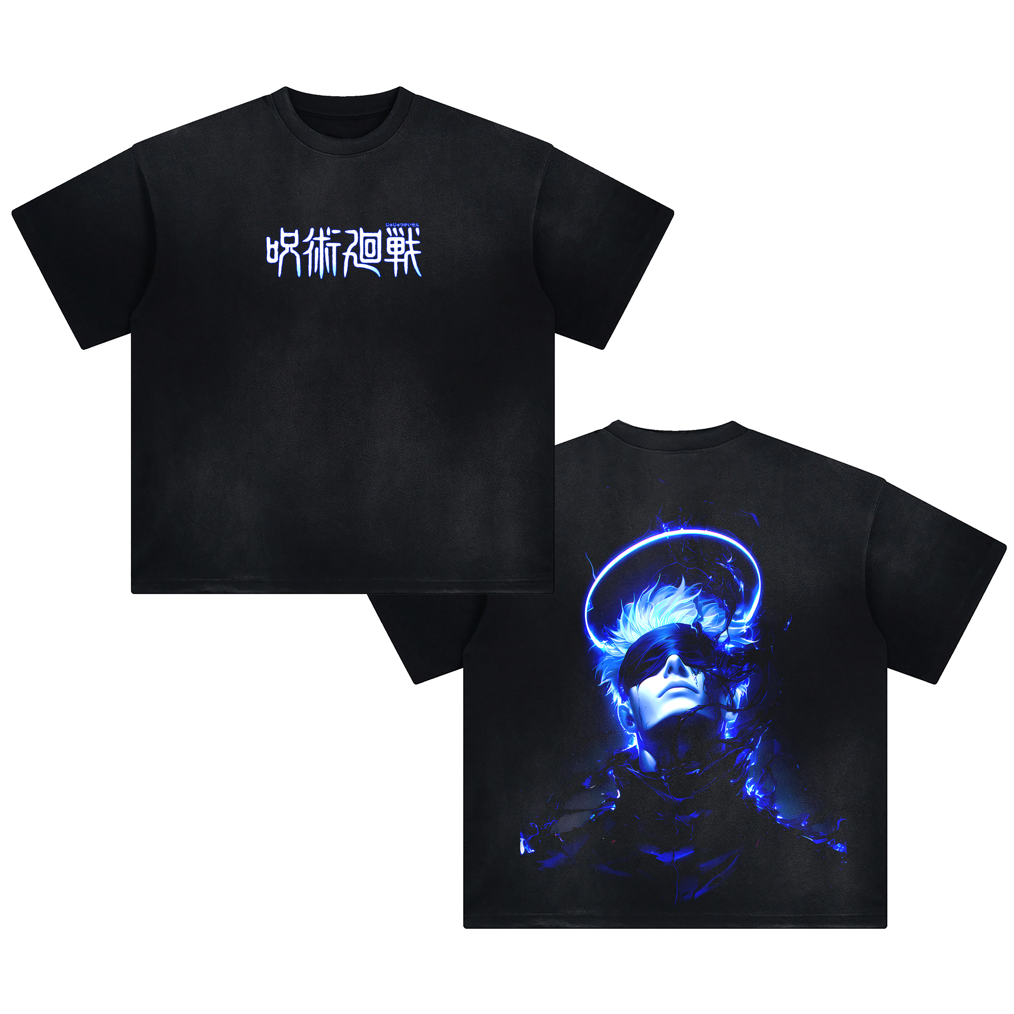 Unisex Fit Washed T-Shirt-AnimeClothe