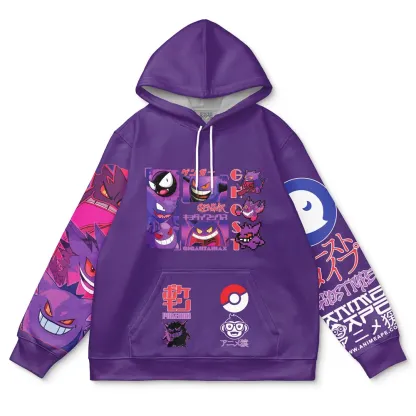 Gengar V5 Pokemon Streetwear Hoodie