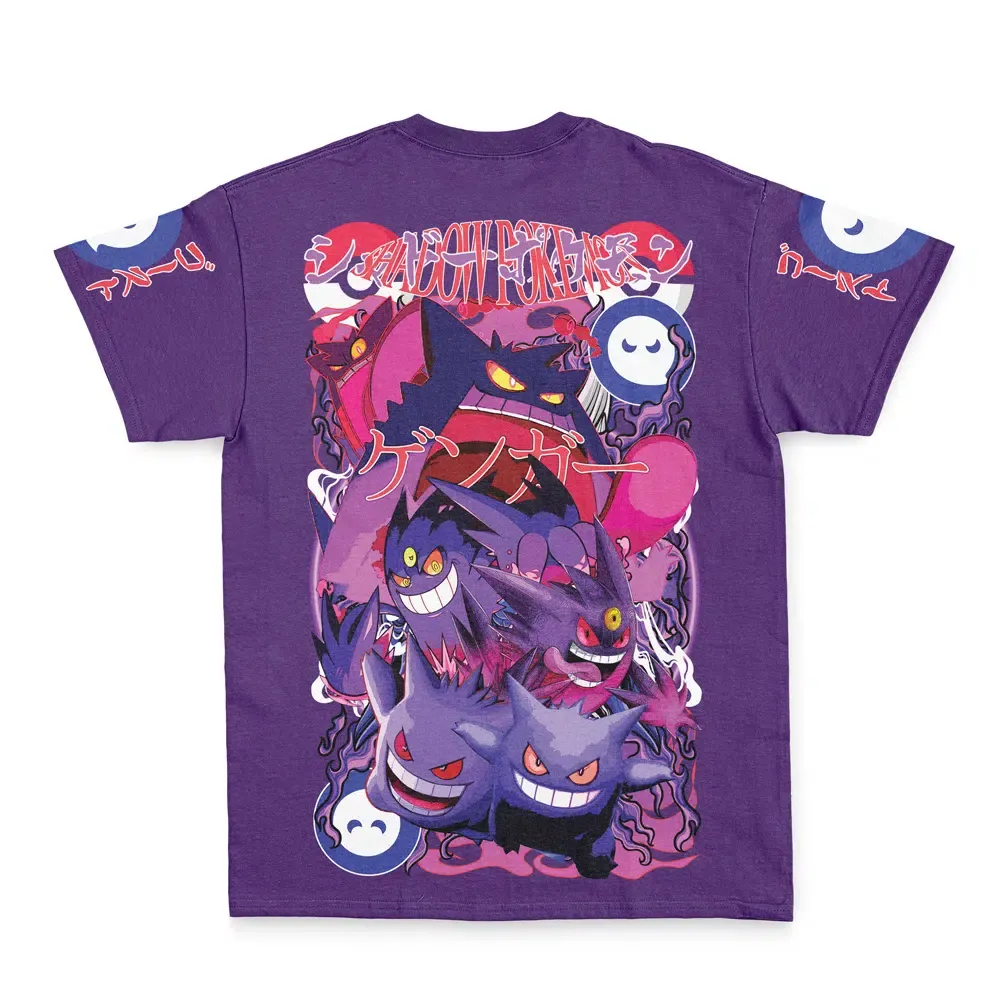 Gengar V5 Pokemon Streetwear T-Shirt