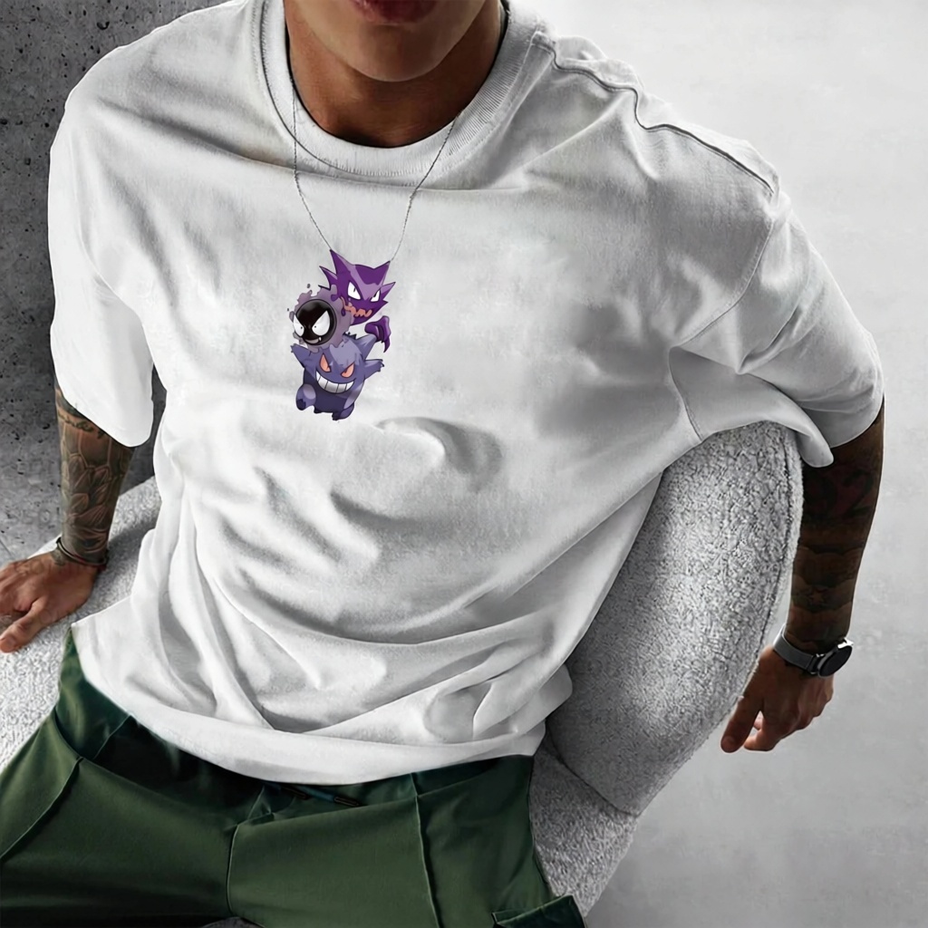Pokémon Unisex Anime Gengar T-shirt