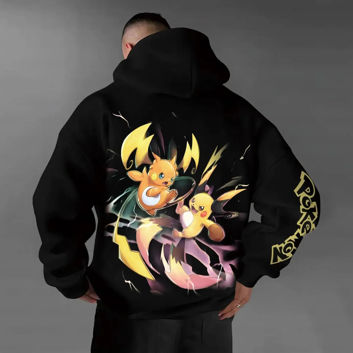 Pokémon Unisex Anime Pikachu Hoodie