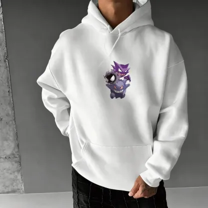 Pokémon Unisex Anime Gengar Hoodie