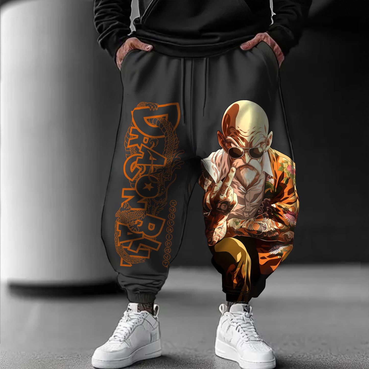 Unisex Casual Anime Streetwear Pants