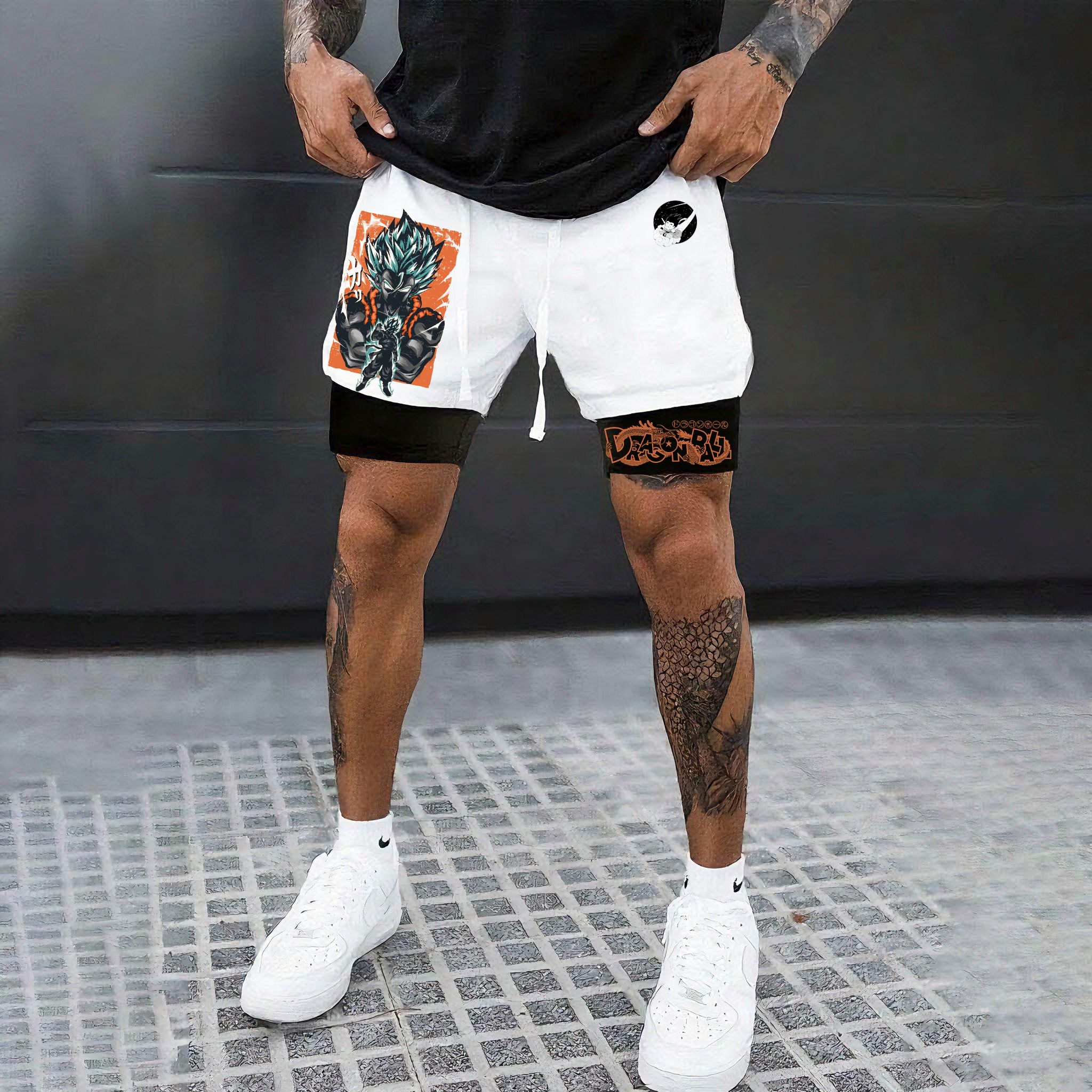 Unisex Casual Anime Streetwear Shorts