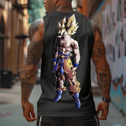 Unisex Anime Sleeveless Tank Top