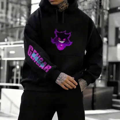 Pokémon Unisex Anime Gengar Hoodie