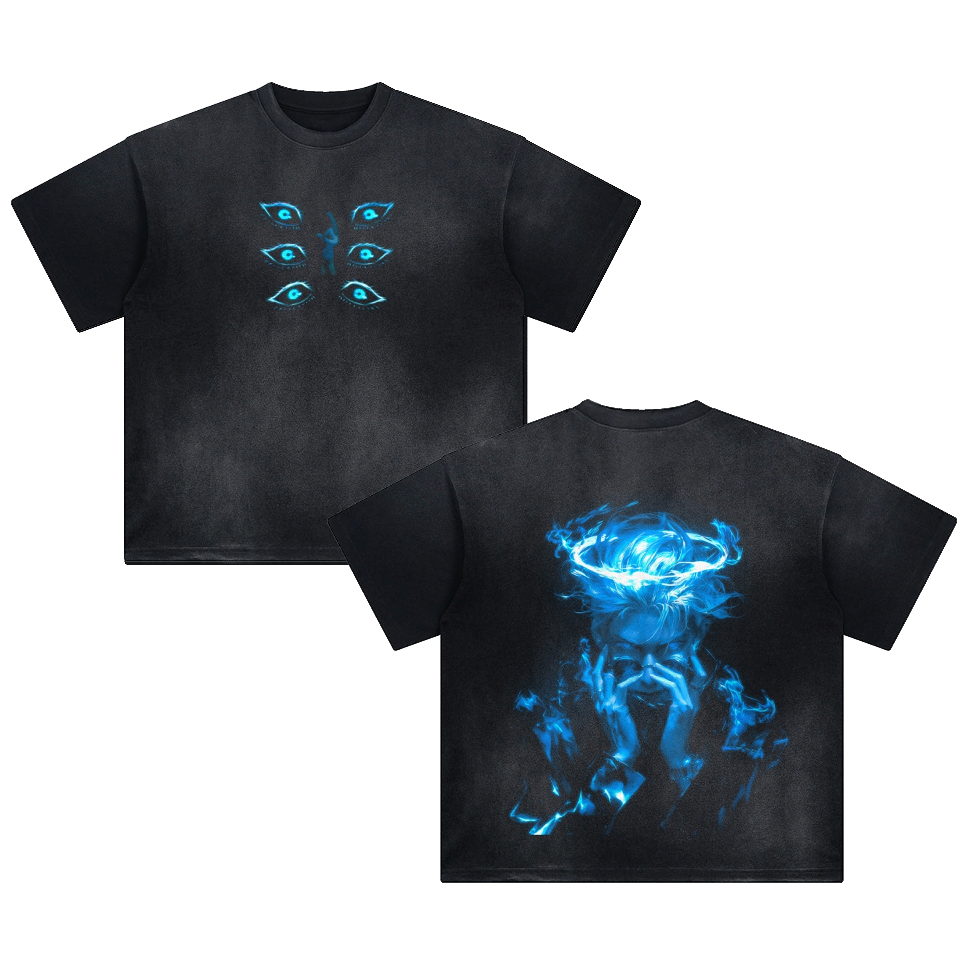 Unisex Fit Washed T-Shirt-AnimeClothe