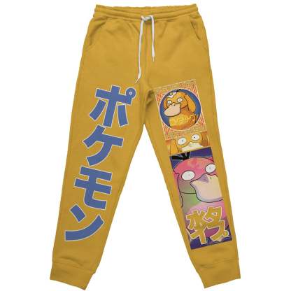 Psyduck Pokemon Streetwear Sweatpants