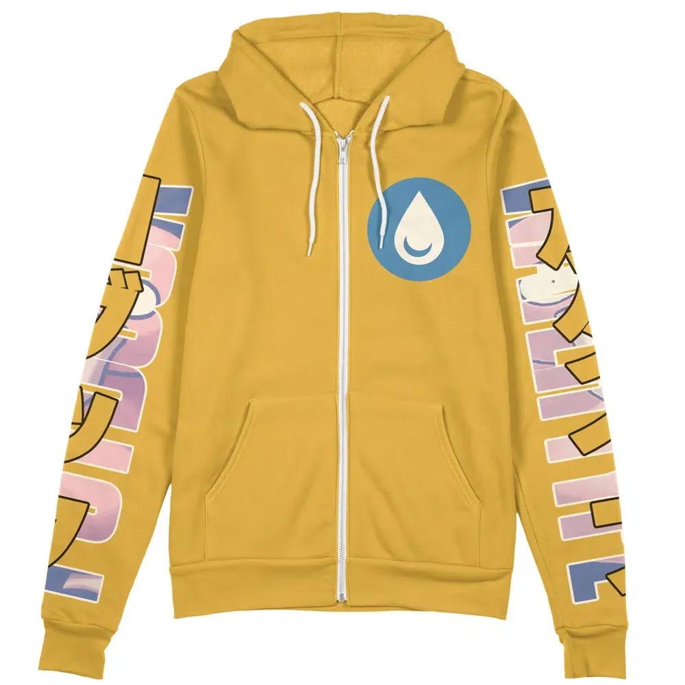 Psyduck Pokemon Streetwear Zip Hoodie Jacket