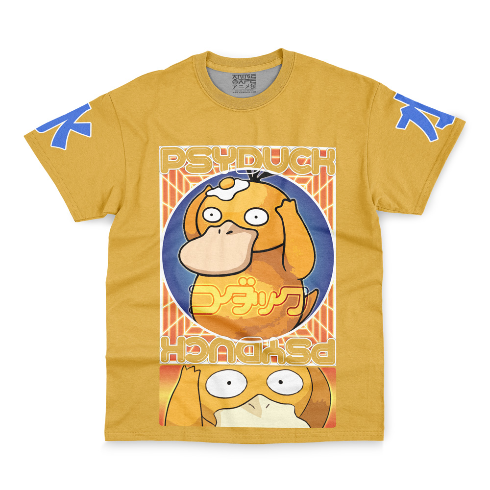 Psyduck Pokemon Streetwear T-Shirt-AnimeClothe