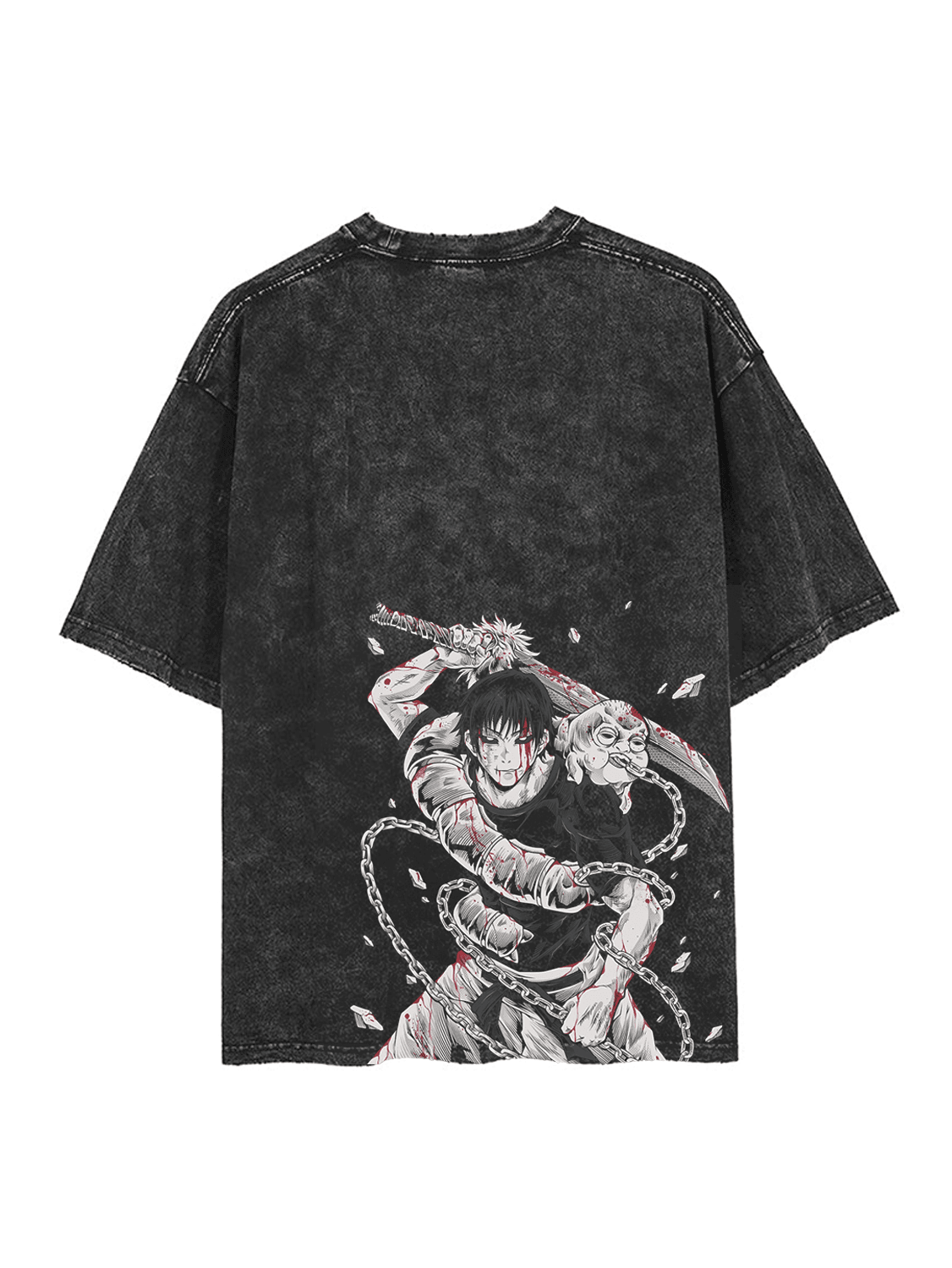 VINTAGE TEE丨Divine Border Toji 2-Sided Vintage Tee-Sporttstores