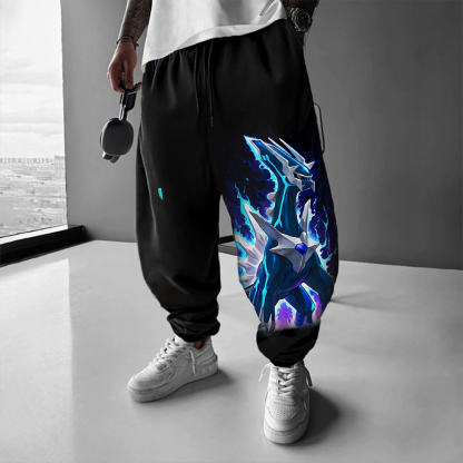 Unisex  Casual Anime Streetwear Pants