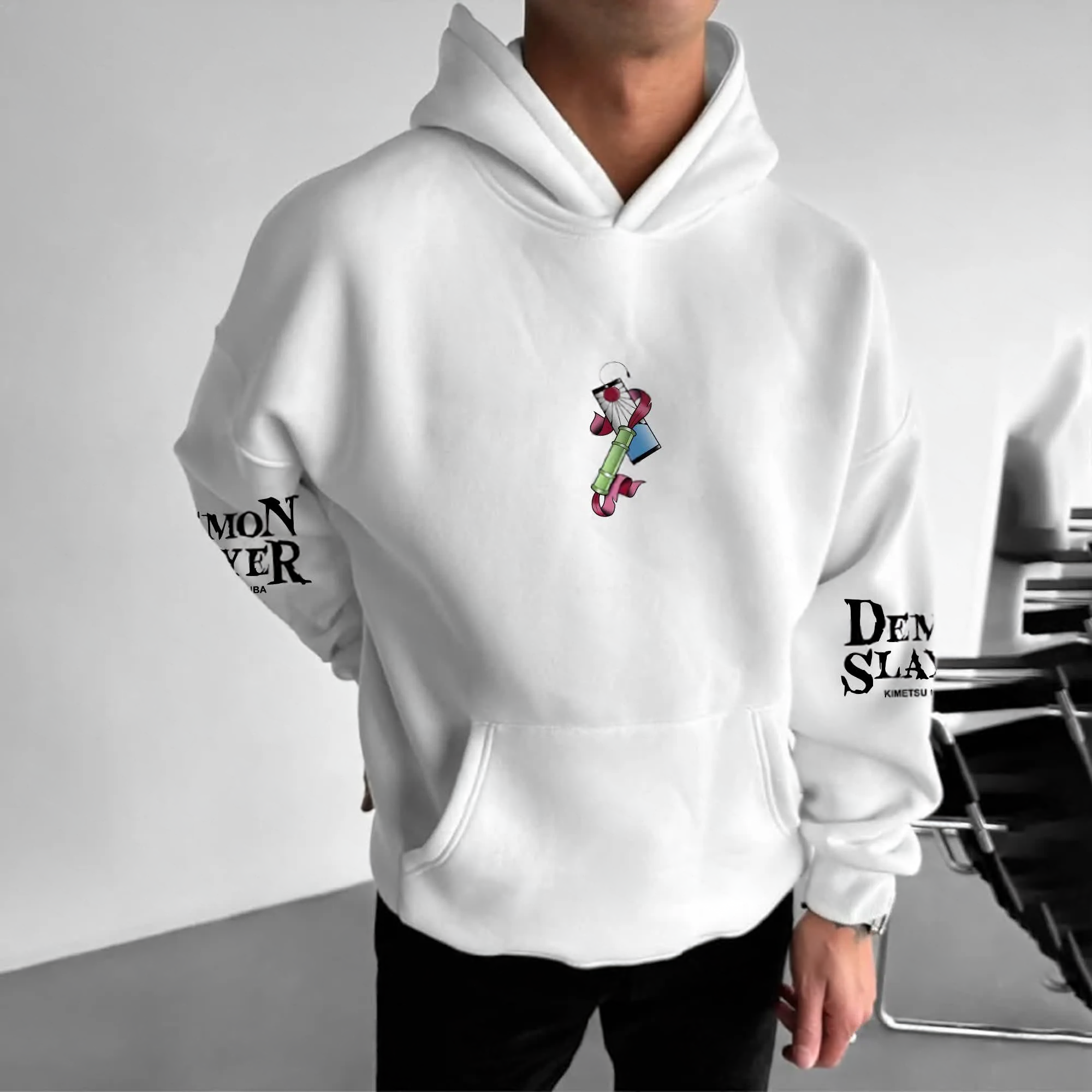 Unisex Anime Graphic Streetwear Vintage Hoodie-AnimeClothe