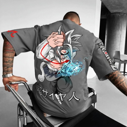 Unisex Anime Inspired Vintage T-Shirt-AnimeClothe