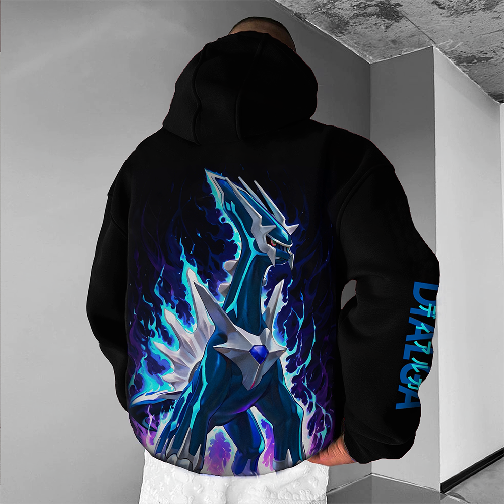 Unisex Anime Graphic Streetwear Vintage Hoodie