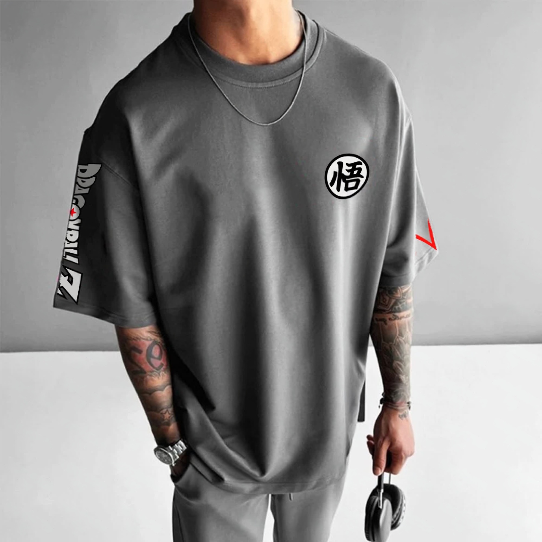 Unisex Anime Inspired Vintage T-Shirt-AnimeClothe