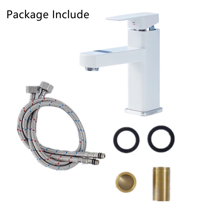 Digital Display Temperature Control Faucet Hot And Cold Water Faucet-Build Smart Sourcing Limited