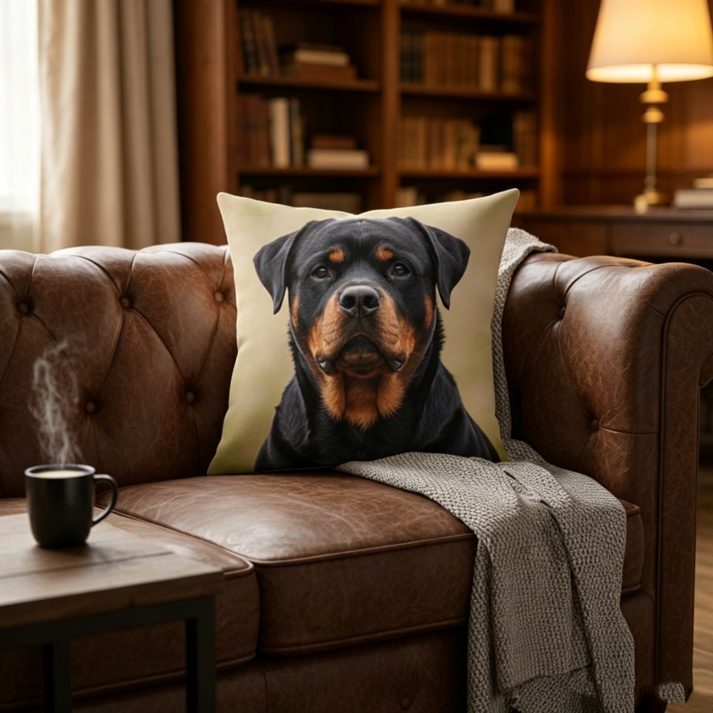 Personalized Pet Photo Pillow, Custom Dog or Cat Face Cushion, Double-Sided Pet Portrait Throw Pillow, Memorial Gift for Pet Lovers, Dog Mom & Dad Gift