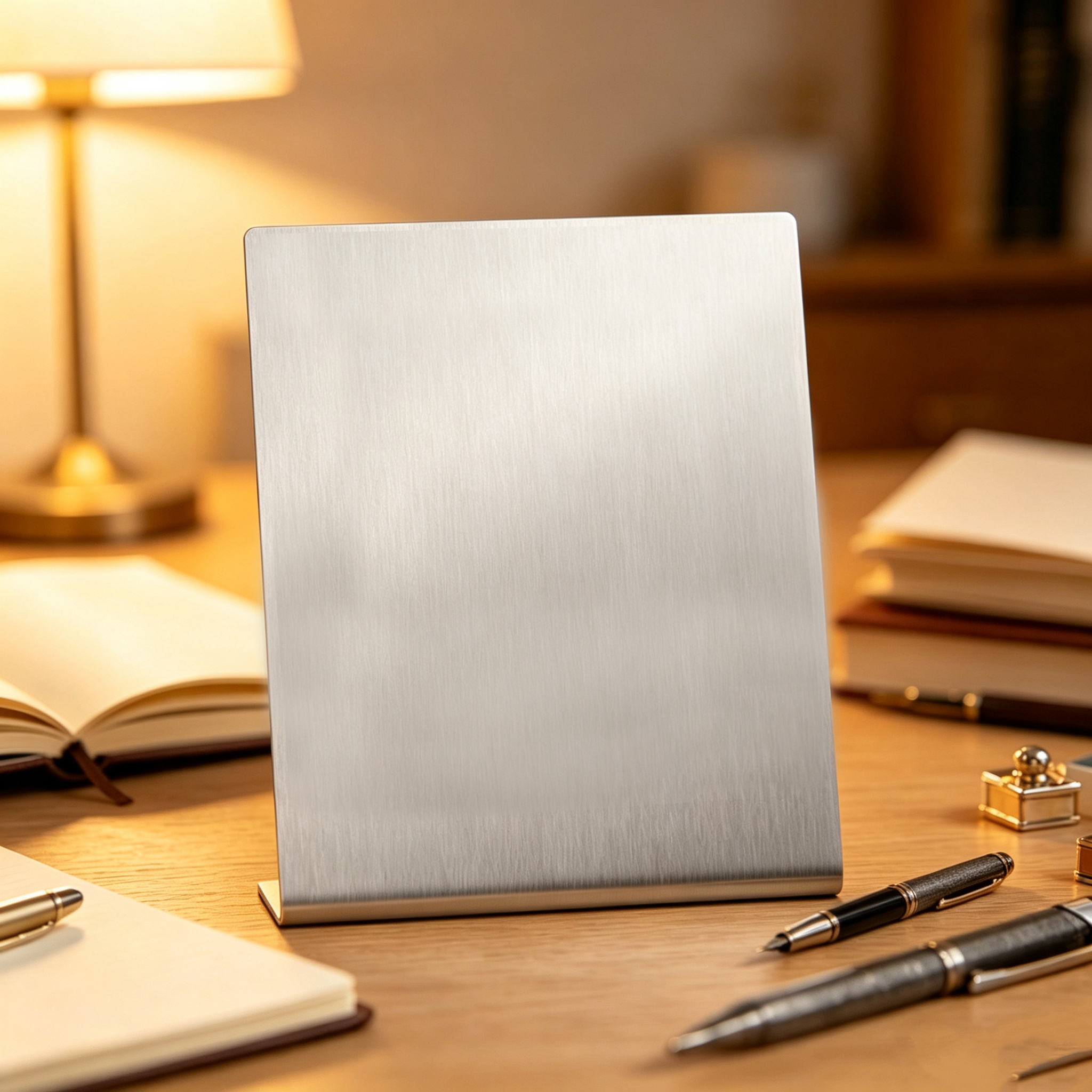 Personalized Stainless Steel Photo Print, Custom Metal Picture Plaque, Engraved Family Photo Gift, Baby Keepsake, Anniversary Gift for Loved Ones