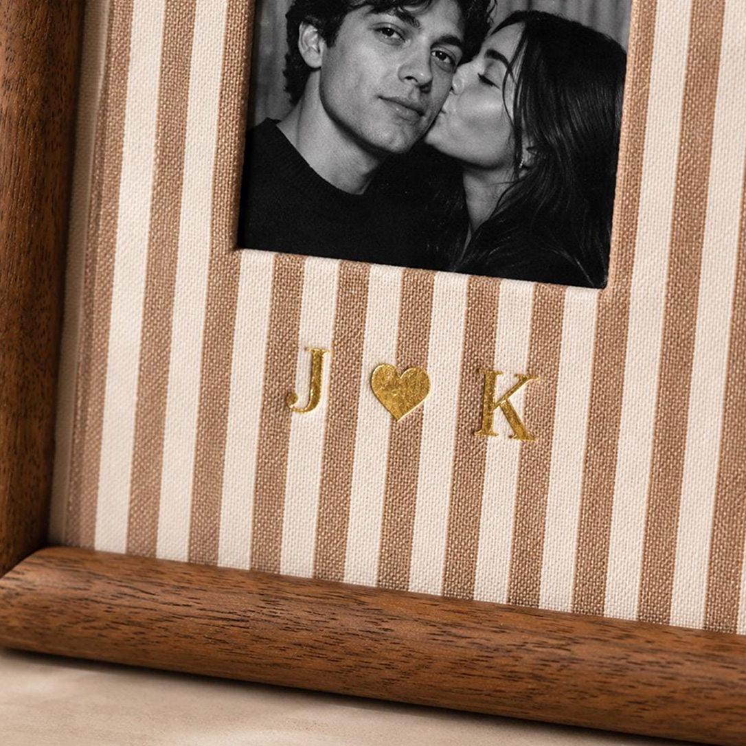 Personalized Photo Strip Frame – Custom Photo Booth Keepsake for Couples