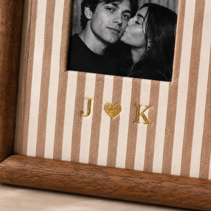 Personalized Photo Strip Frame – Custom Photo Booth Keepsake for Couples