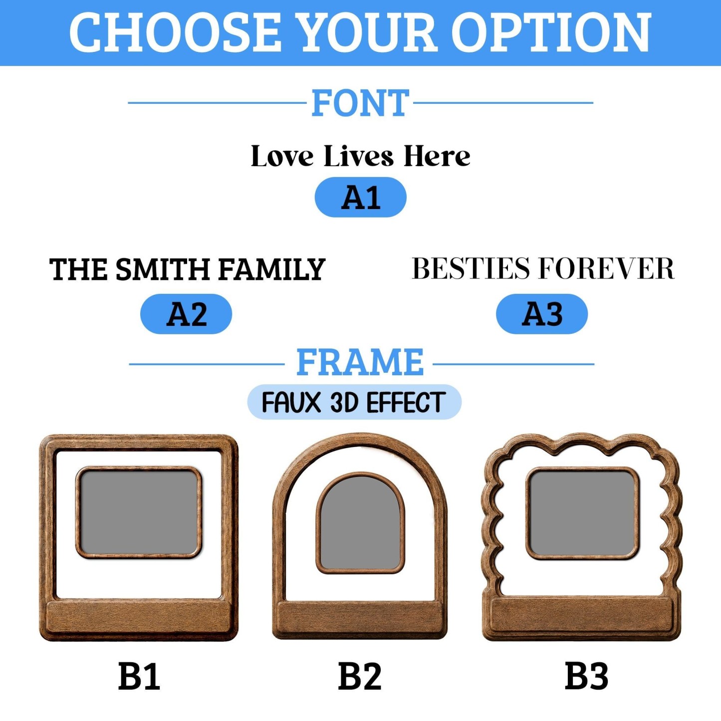 Personalized Photo Key Holder – Custom Wooden Memory Wall Decor