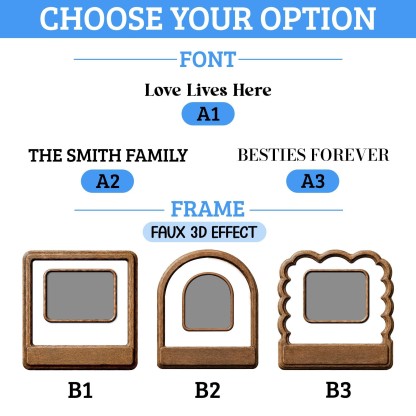Personalized Photo Key Holder – Custom Wooden Memory Wall Decor
