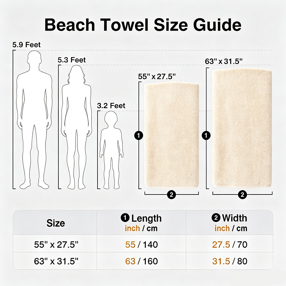 Personalized Mermaid Beach Towel with Name, Custom Sea World Quick-Dry Microfiber Towel, Gift for Girls