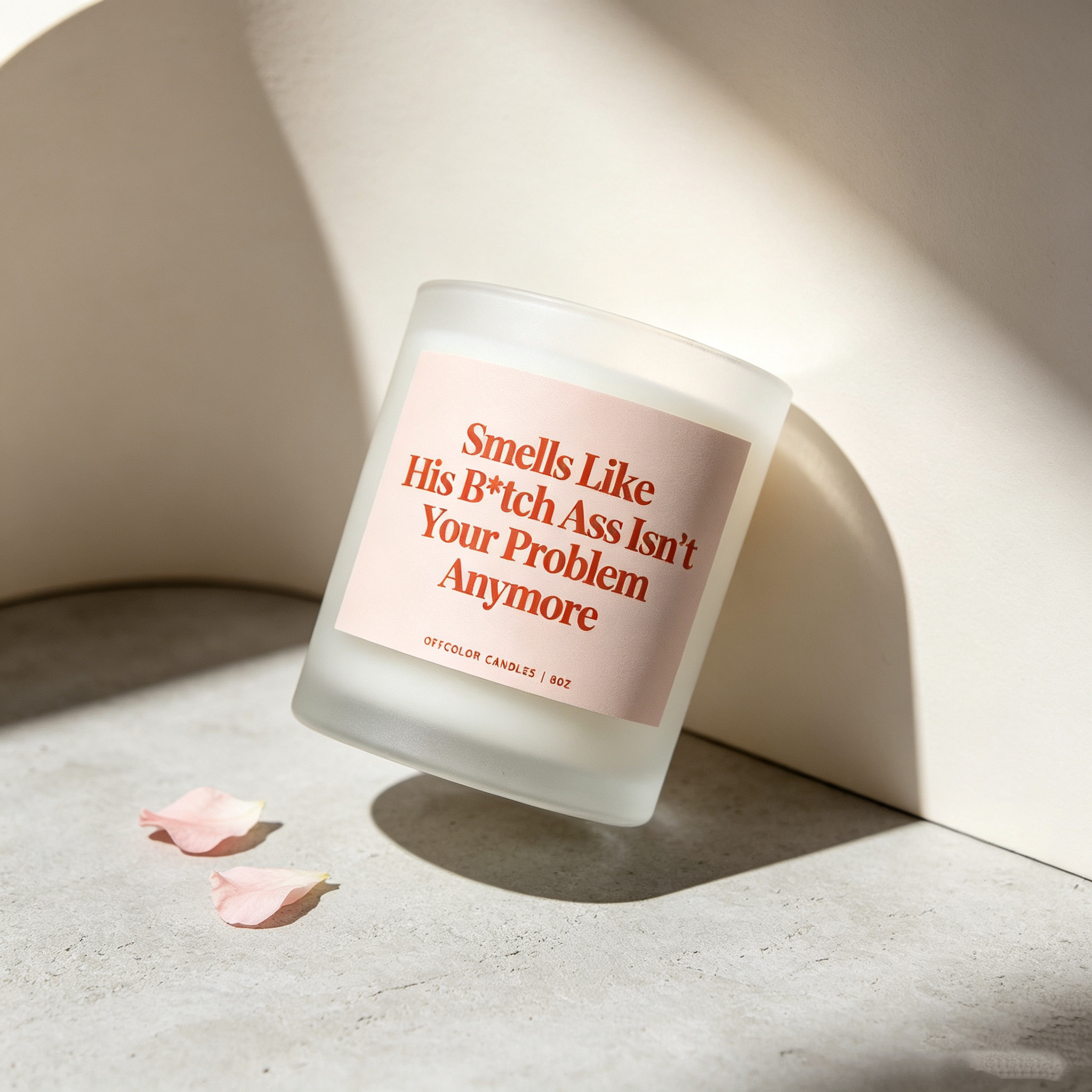 Personalized Breakup Candle – Custom Funny Gift for Best Friend, Divorce & Moving On