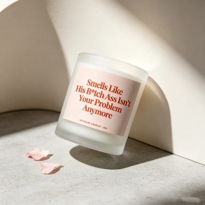 Personalized Breakup Candle – Custom Funny Gift for Best Friend, Divorce & Moving On