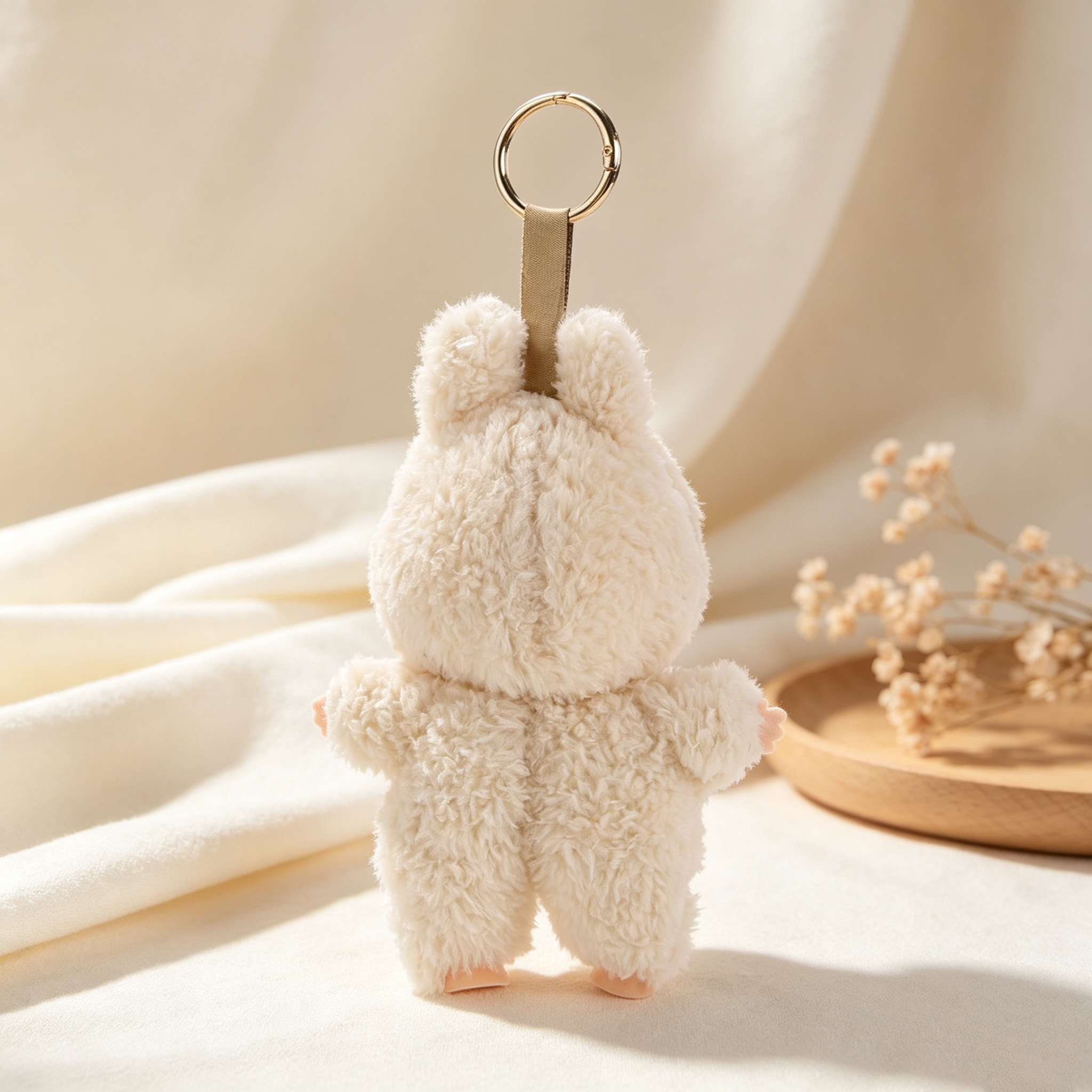 Custom Photo Face Plush Keychain, Personalized Funny Doll Keychain, Custom Face Gift for Friends, Cute Photo Keepsake Gift