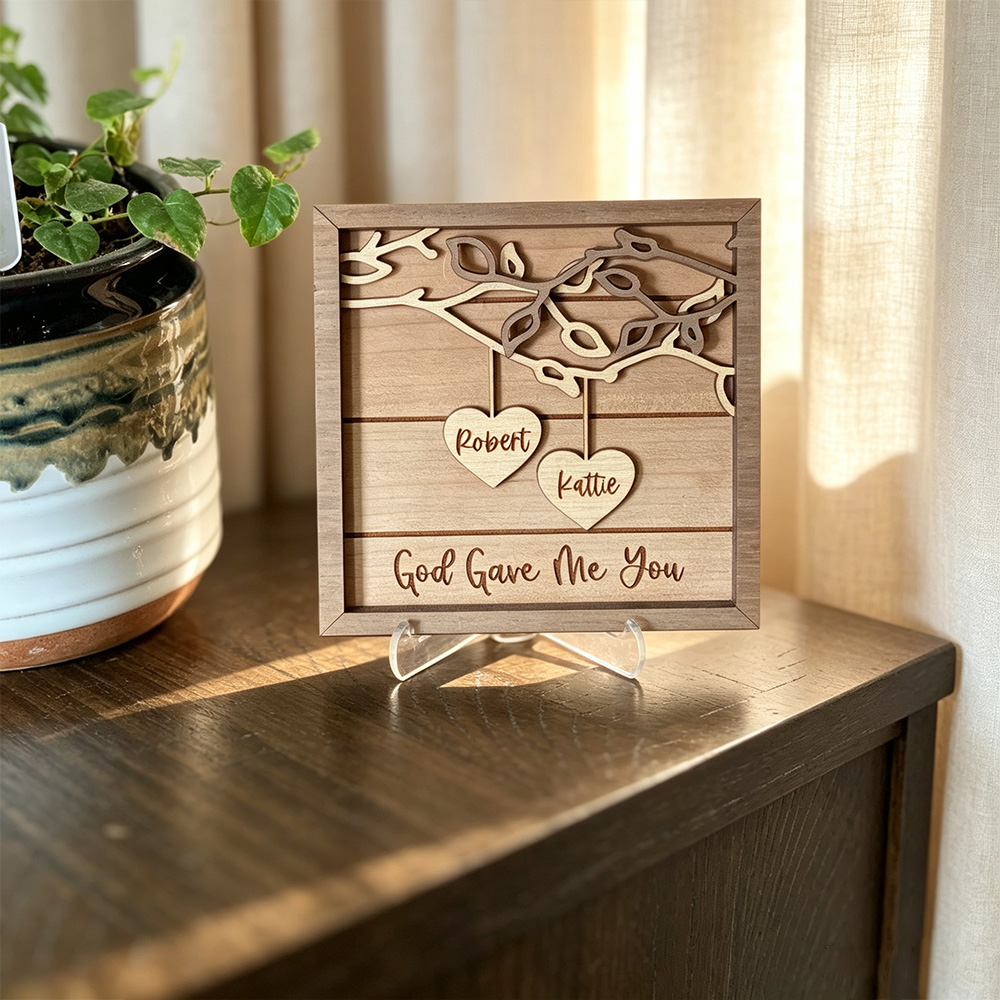 Acrylic Stand w/Sign