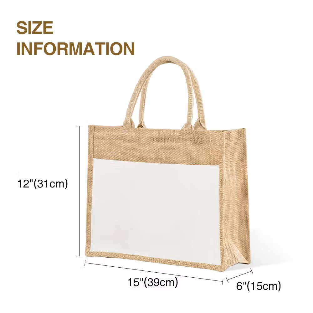 Personalised Jute Tote Bag with Teacher Name Custom Design Thank You Gift for Teachers Classroom Essentials Bag